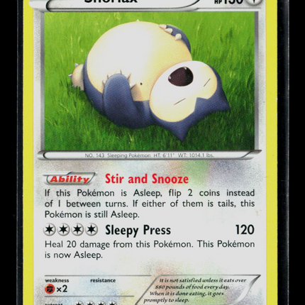 Pokemon 2016 Generations Snorlax #58/83