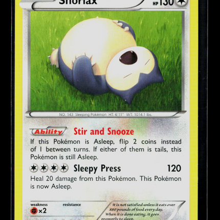 Pokemon 2016 Generations Snorlax #58/83
