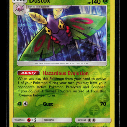 Pokemon 2018 Lost Thunder Dustox #28/214