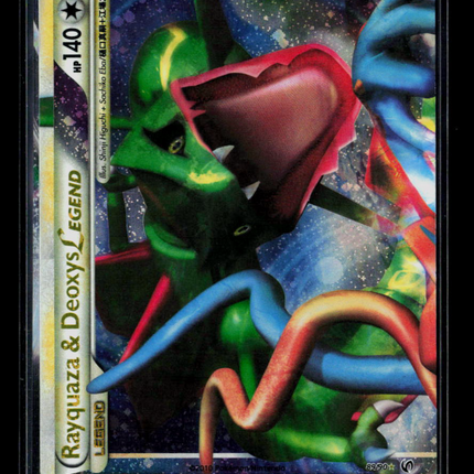Pokemon 2014 HS Undaunted Rayquaza & Deoxys Legend FA #89/90