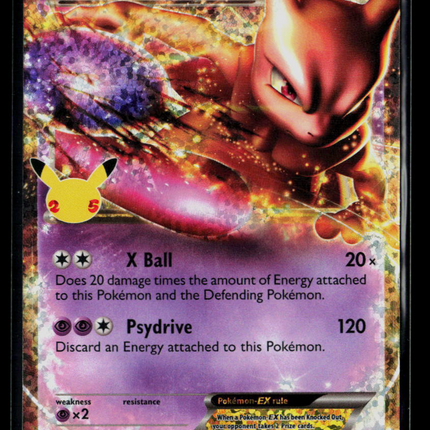 Pokemon 2021 Celebrations Mewtwo-EX #54/99
