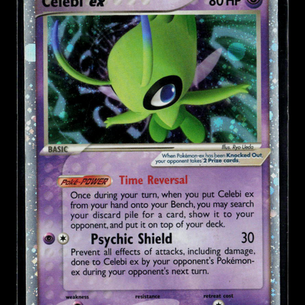 Pokemon POP Series 2 Celebi EX #17/17