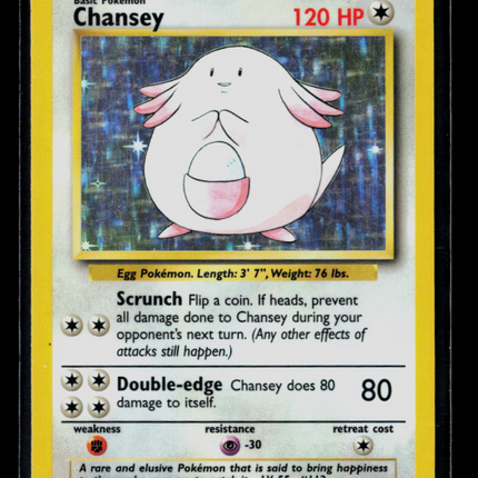 Pokemon 1999 Base Set Chansey #3/102