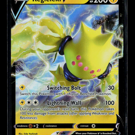 Pokemon SWSH: Sword & Shield Promo Cards Regieleki V #SWSH280