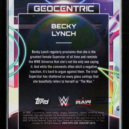 2026 Topps Chrome WWE Becky Lynch #GC-5