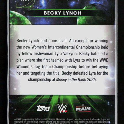 2026 Topps Chrome WWE Becky Lynch #PPE-7