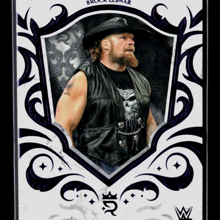 2025 Topps WWE Royalty Brock Lesnar #034 16/50