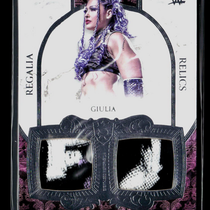 2025 Topps Royalty WWE Giulia #RR-34 06/10 Relic Memorabilia
