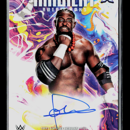 2025 Topps Exalted WWE Oba Femi #APA-OBA Auto