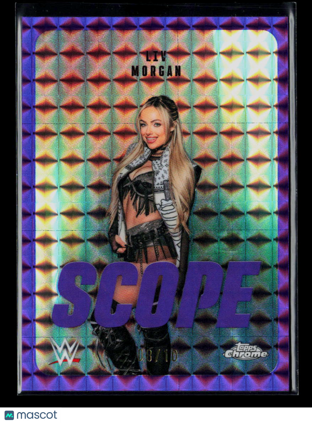 2026 Topps Chrome WWE Liv Morgan #SCO-34 08/10