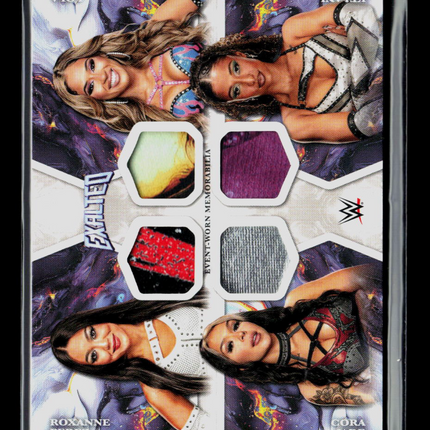 2025 Topps Exalted WWE Cora Jade Lola Vice Kelani Jordan Roxanne Perez Relic