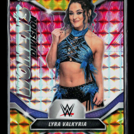 2026 Topps Chrome WWE Lyra Valkyria #WDV-8 Gold Refractor 23/50