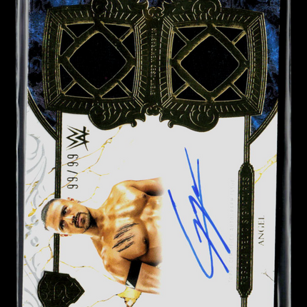 2025 Topps Royalty WWE Angel Garza Angel #RES-ANG Memorabilia Auto