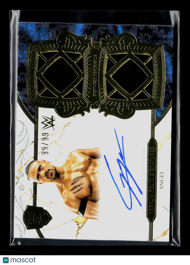2025 Topps Royalty WWE Angel Garza Angel #RES-ANG Memorabilia Auto