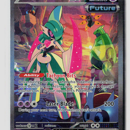 Pokemon 2023 Paradox Rift Iron Valiant EX FA SAR #249/182
