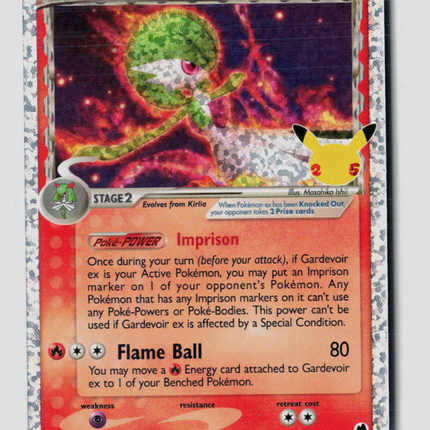 Pokemon 2021 Celebrations Gardevoir EX #93/101