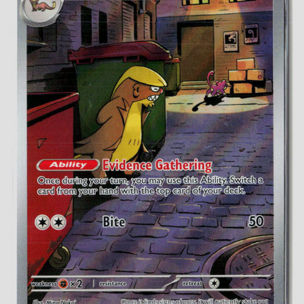 Pokemon 2025 Mega Evolution Gumshoos #153/132