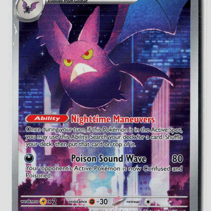 Pokemon Chaos Rising Crobat #93/86