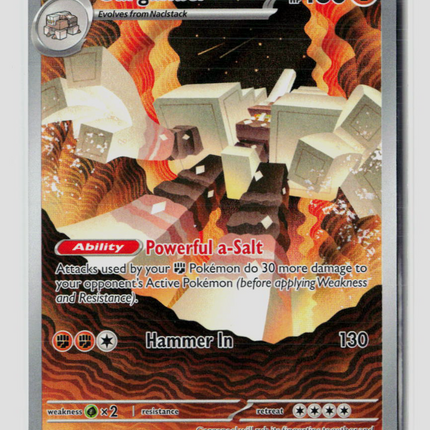 Pokemon 2025 Mega Evolution Garganacl #147/132