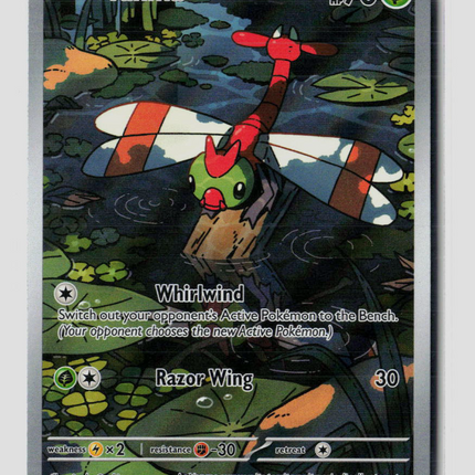 Pokemon 2025 Destined Rivals Yanma FA #183/182