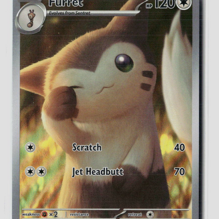 Pokemon 2025 Journey Together Furret #168/159