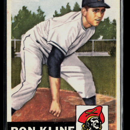 1953 Topps Ron Kline Ronald Lee Kline #175