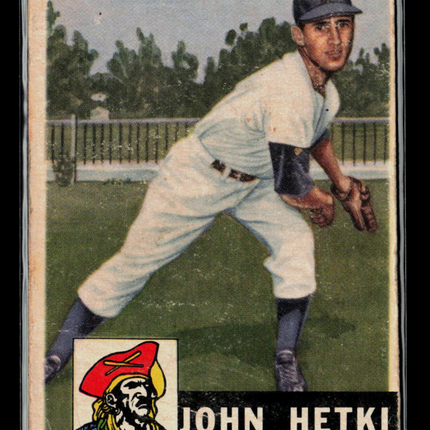 1953 Topps John Hetki #235