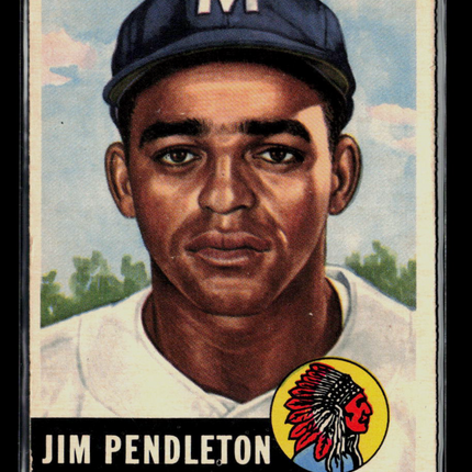 1953 Topps Jim Pendleton #185