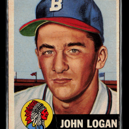 1953 Topps John Logan #158