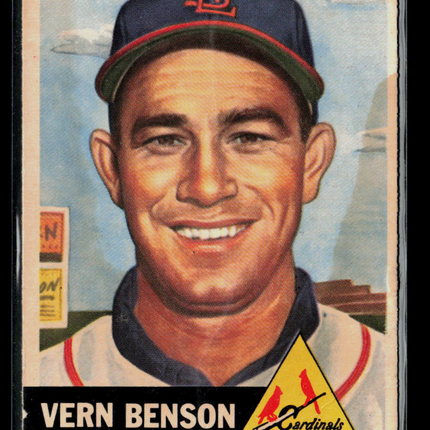 1953 Topps Vern Benson #205
