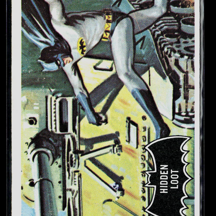 1966 Topps Batman Black Bat #55 Hidden Loot