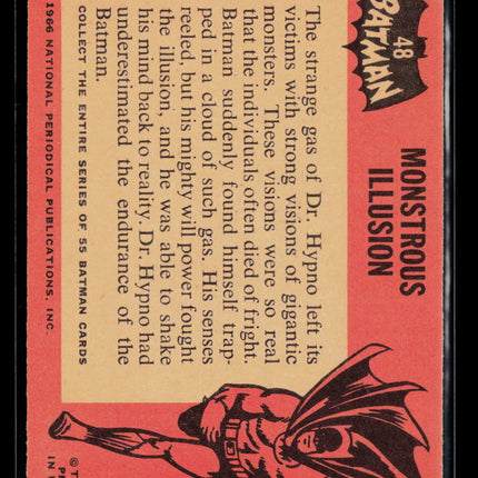 1966 Topps Batman #48 Monstrous Illision