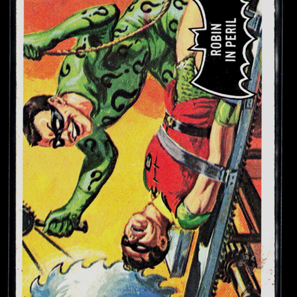 1966 Topps Batman #42 Robin in Peril