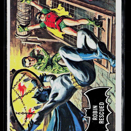 1966 Topps Batman #38 Robin Rescued