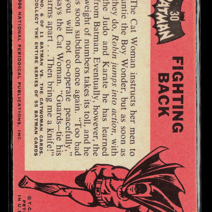 1966 Topps Batman #30 Fighting Back