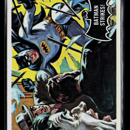 1966 Topps Batman #12 Batman Strikes