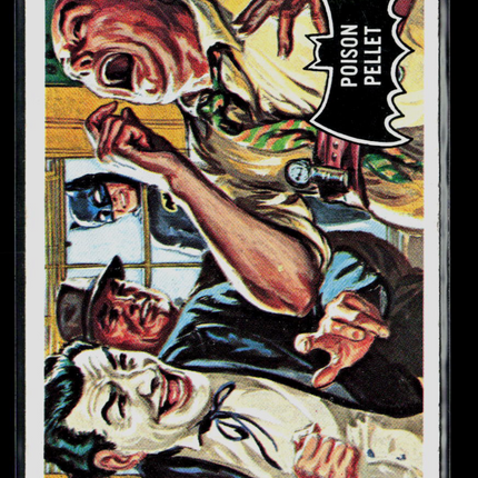 1966 Topps Batman Black Bat #11 Poison Pellet