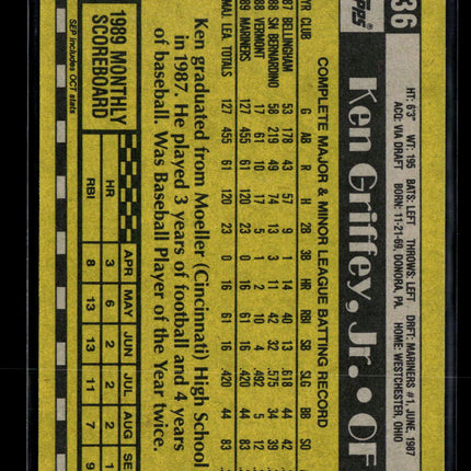 1990 Topps Ken Griffey Jr. #336