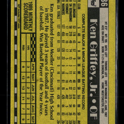 1990 Topps Ken Griffey, Jr. #336