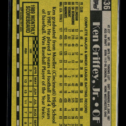 1990 Topps Ken Griffey Jr. #336