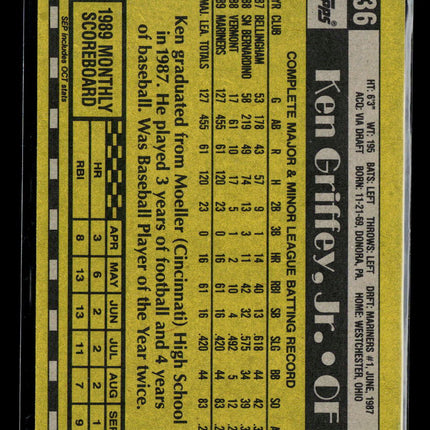 1990 Topps Ken Griffey, Jr. #336