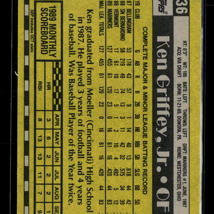 1990 Topps Ken Griffey Jr. #336