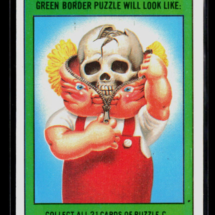 1986 Topps Garbage Pail Kids Series 4 Sticker #164a