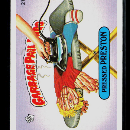 1986 Topps Garbage Pail Kids Series 6 Sticker #219b