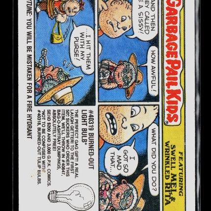 1986 Topps Garbage Pail Kids Series 6 Sticker #219b