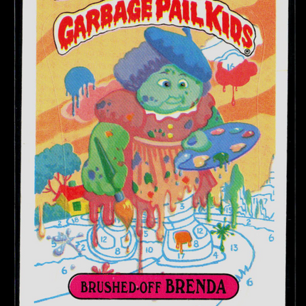 1986 Topps Garbage Pail Kids Series 6 Sticker #214b