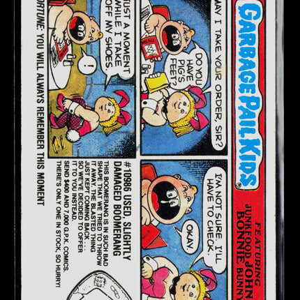 1986 Topps Garbage Pail Kids Original Series 6 Sticker #213b