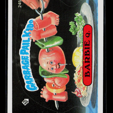 1986 Topps Garbage Pail Kids Series 6 Sticker #245b