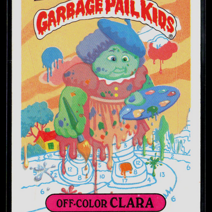 1986 Topps Garbage Pail Kids Series 6 Sticker #214a