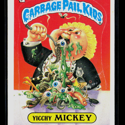 1986 Topps Garbage Pail Kids Series 4 Sticker #162a